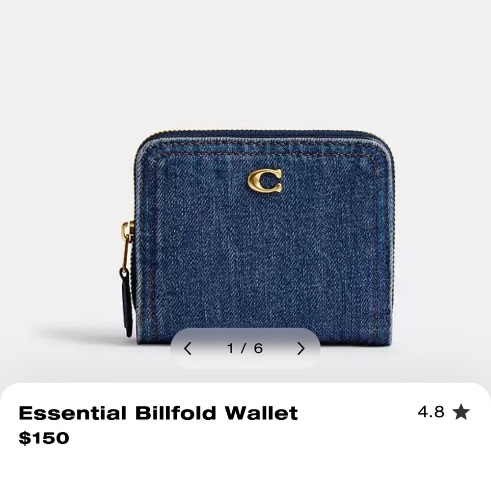 Coach Essential Bifold wallet